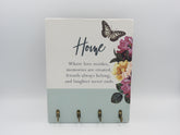 Rose Butterfly Home Key Hanger